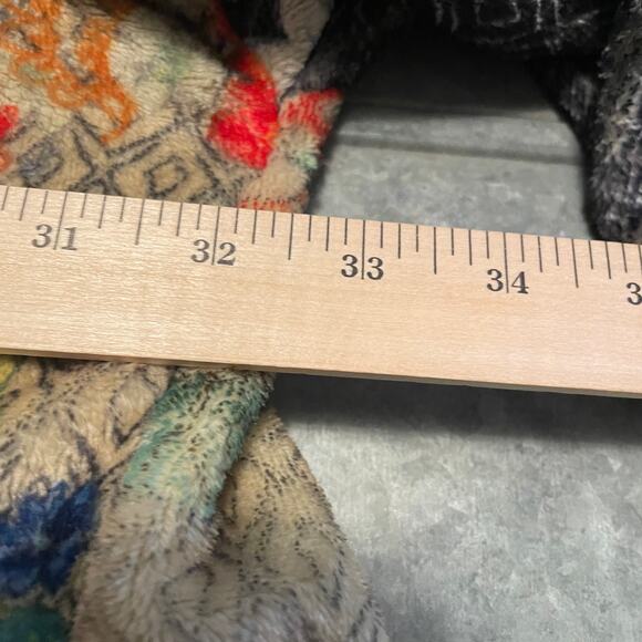 Johnny Was Pete & Greta Matryoshka Sherpa Jacket Small O/S Russian Nesting Dolls - Picture 13 of 14